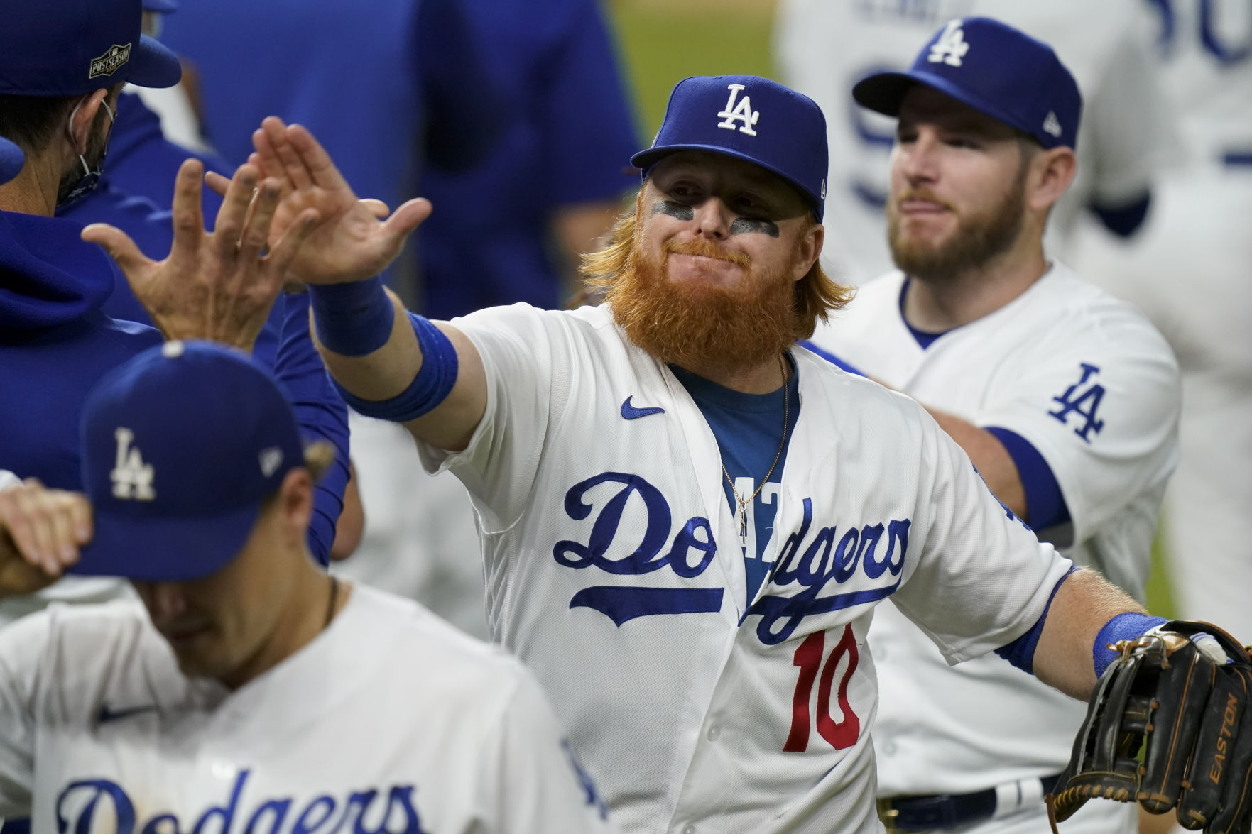 NLCS Braves Dodgers Baseball